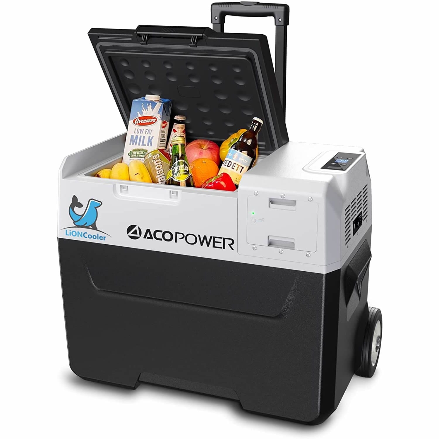 ACOPOWER LiONCooler Combo, X40A Portable Solar Fridge/Freezer 42 Quarts and 90W Solar Panel - HY-COMBO-X40A+90W