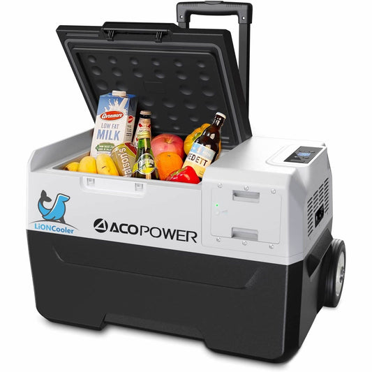 ACOPOWER LiONCooler Combo, X30A Portable Solar Fridge/Freezer - HY-COMBO-X30A+90W123