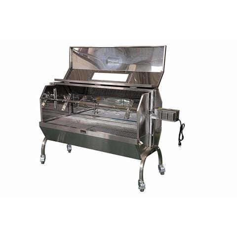 Charotis 52" Propane Stainless Steel Spit Roaster - SSG1