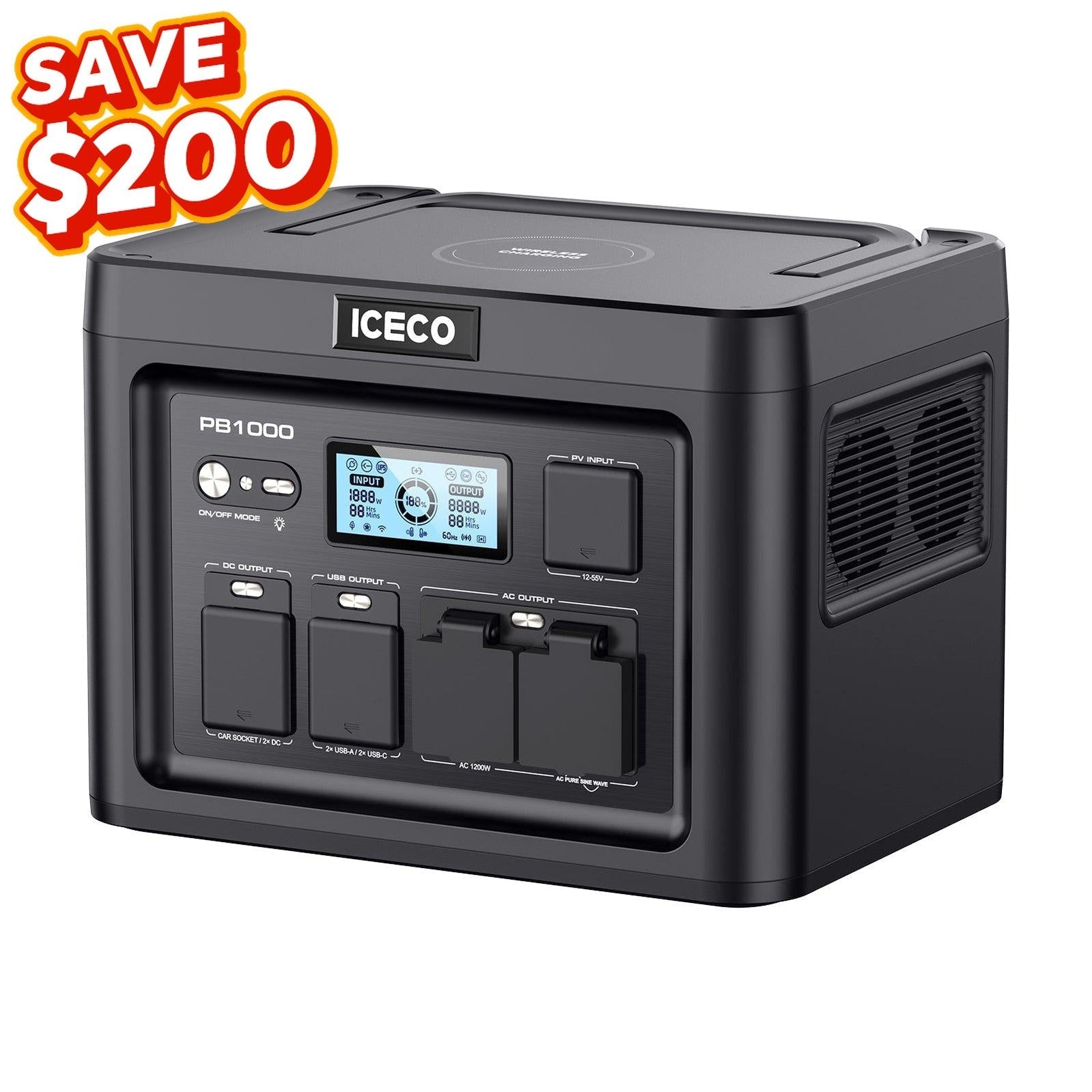 ICECO PB1000 Portable Power Station