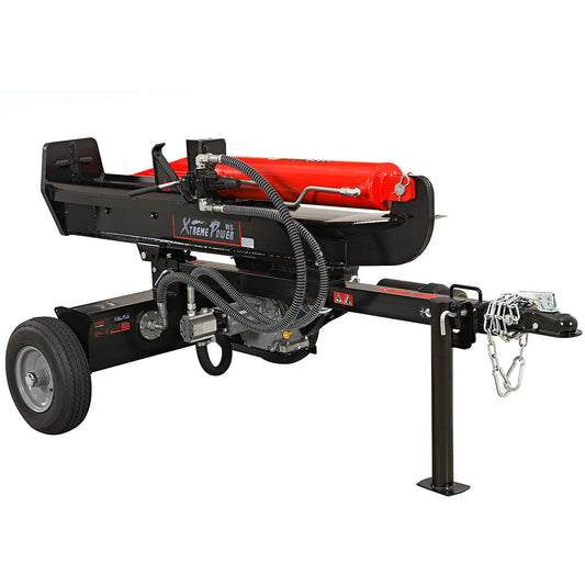 XtremepowerUS 30-Ton Dual Position Log Splitter Gas-Powered 196cc W/ Auto Return - 65069