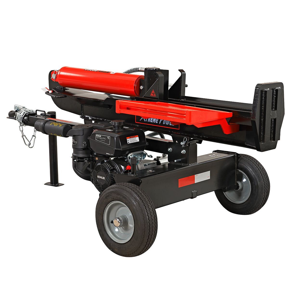 XtremepowerUS 30-Ton Dual Position Log Splitter Gas-Powered 196cc W/ Auto Return - 65069