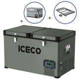 68.6QT VL65 Dual Zone Portable Fridge Combo | ICECO