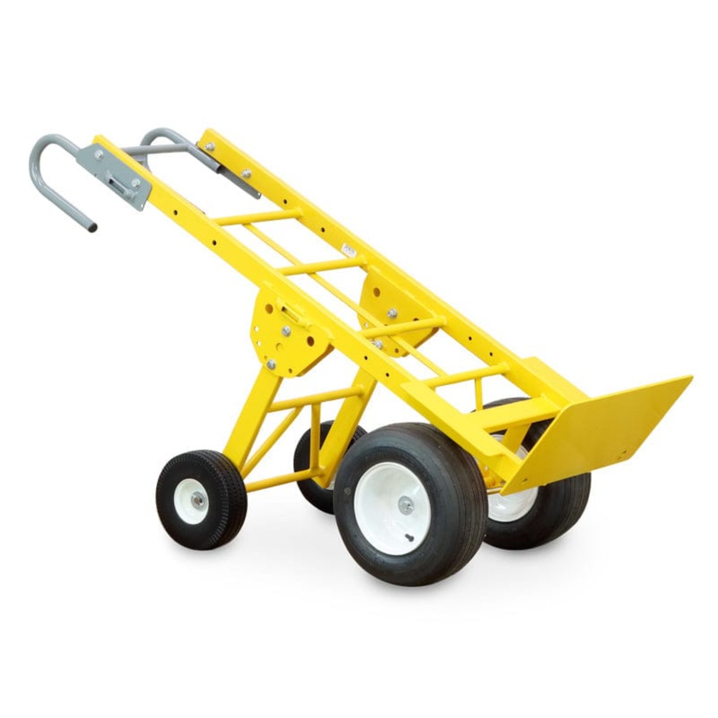 American Cart Mega Hauler Slim Hand Truck with Rear Folding Wheels