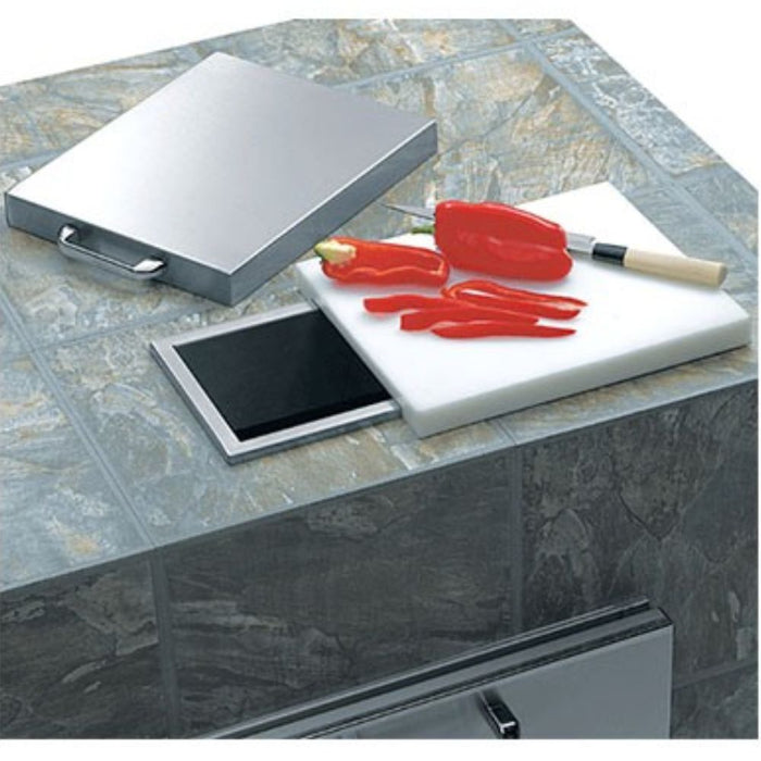 Lynx Professional Countertop Trash Chute With Cutting Board & Cover - L18TS