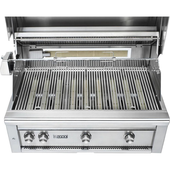 Lynx LF36ATRF Professional 36-Inch Freestanding Gas Grill All Infrared Trident Burners With FlameTrack and Rotisserie - LF36ATRF-LP