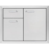 Lynx Stainless Steel 30-Inch Access Door & Double Drawer Combo - LSA30-4