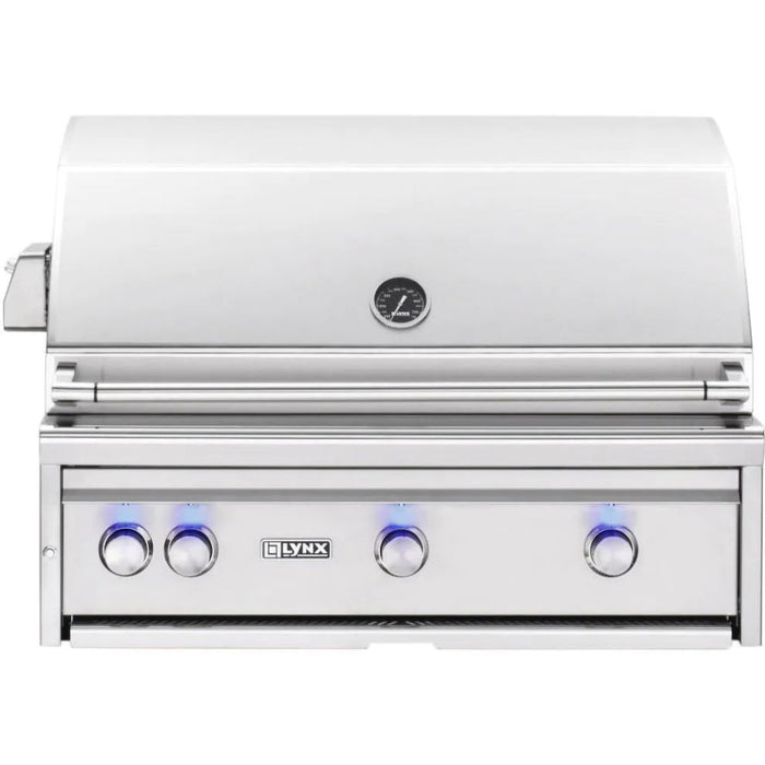 Lynx LF36ATR Professional 36-Inch Built-in Gas Grill All Infrared Trident With Flametrak And Rotisserie - LF36ATR-LP