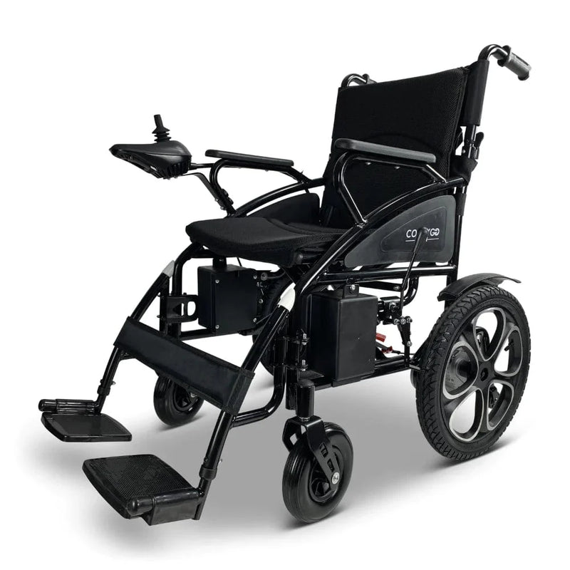 ComfyGo 6011 Folding Electric Wheelchair - 6011 - Backyard Provider