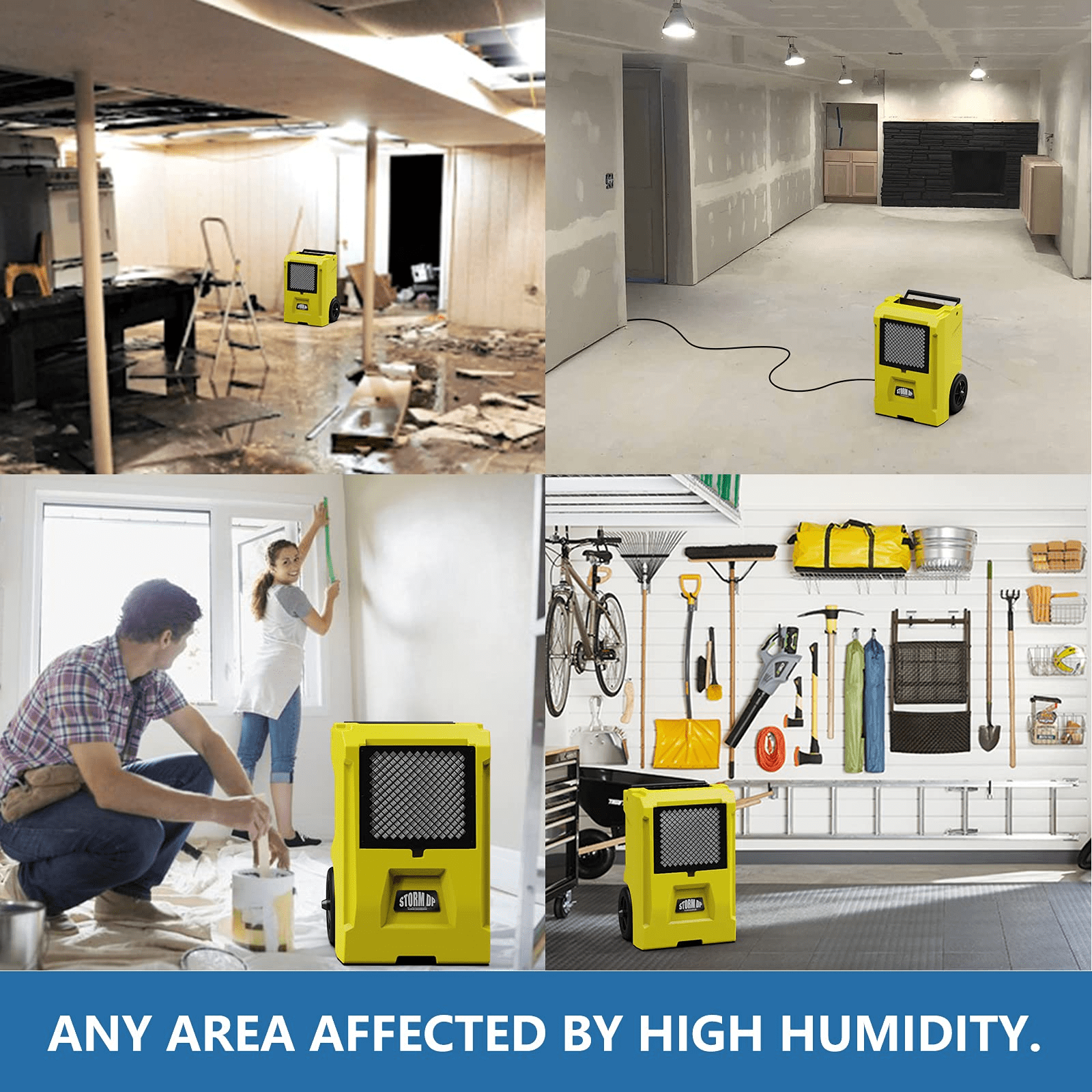 AlorAir Storm DP Smart WiFi Commercial Dehumidifier - Storm DP Dehumidifier