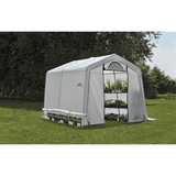 ShelterLogic | GrowIT Greenhouse-in-a-Box Translucent Peak Grow Tent - 10 ft Wide