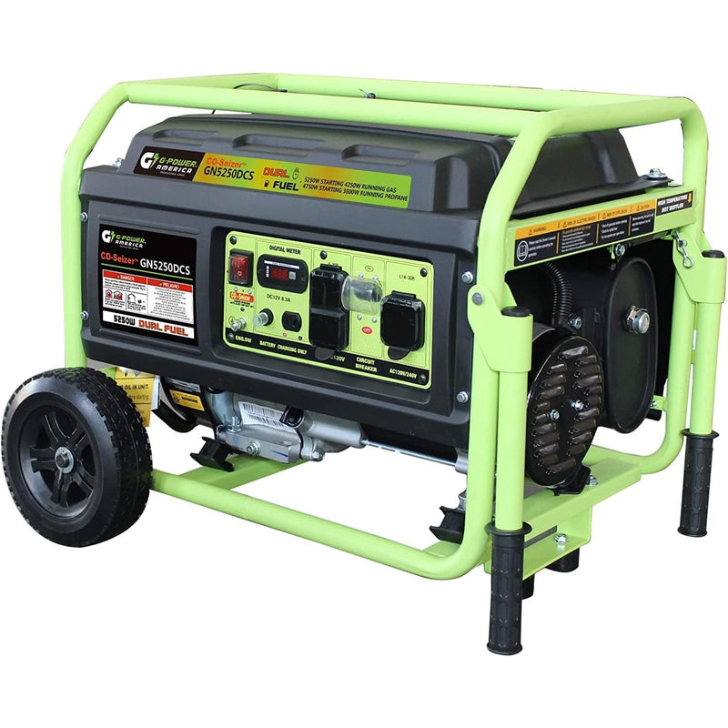 Green-Power America GN5250DCS Dual Fuel Generator - Backyard Provider