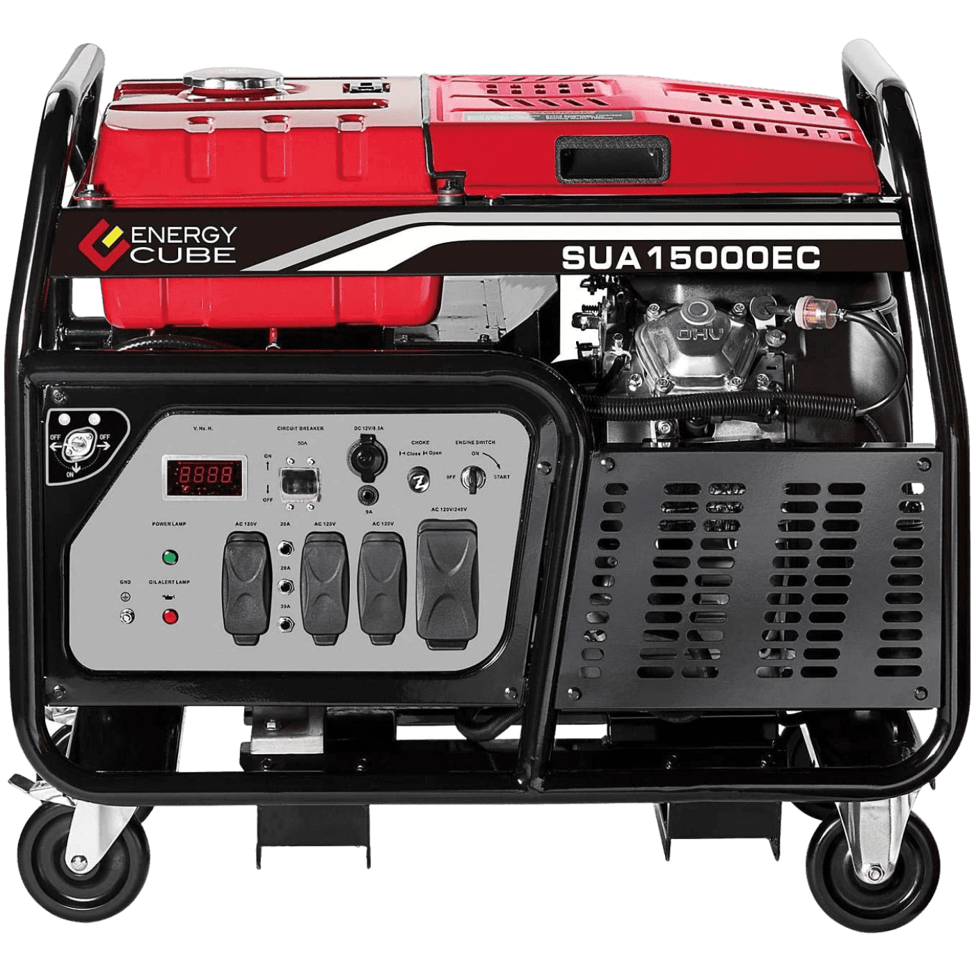 A-iPower SUA15000EC 12000W/15000W Electric Start Gas Generator New