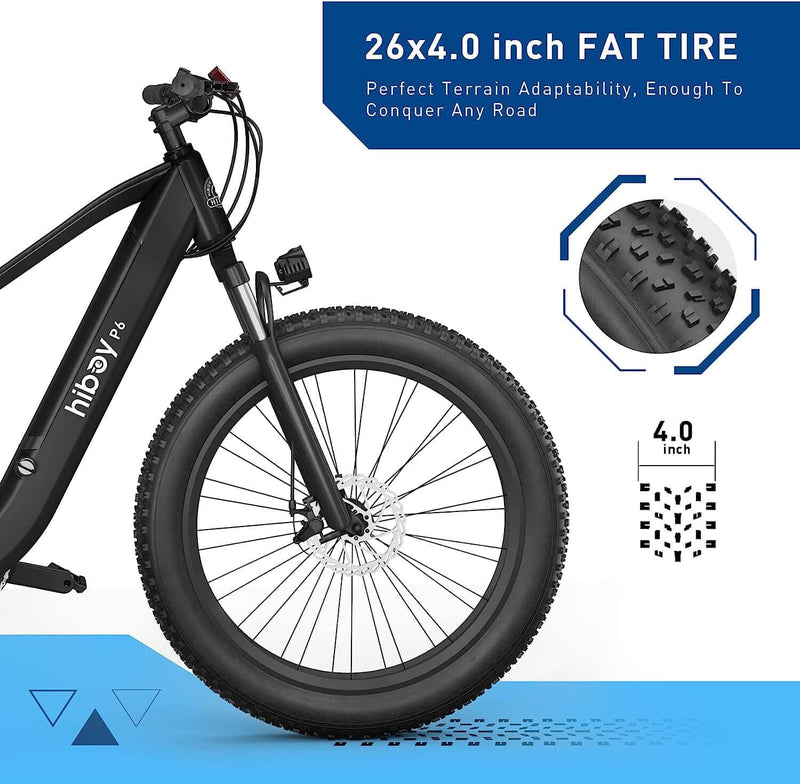 Hiboy P6 Fat Tire Electric Bike - ePower Go