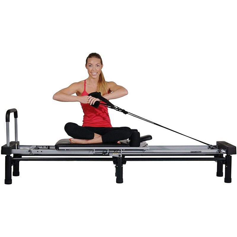 AeroPilates 266 Pilates Reformer Machine with Rebounder 55-4266A