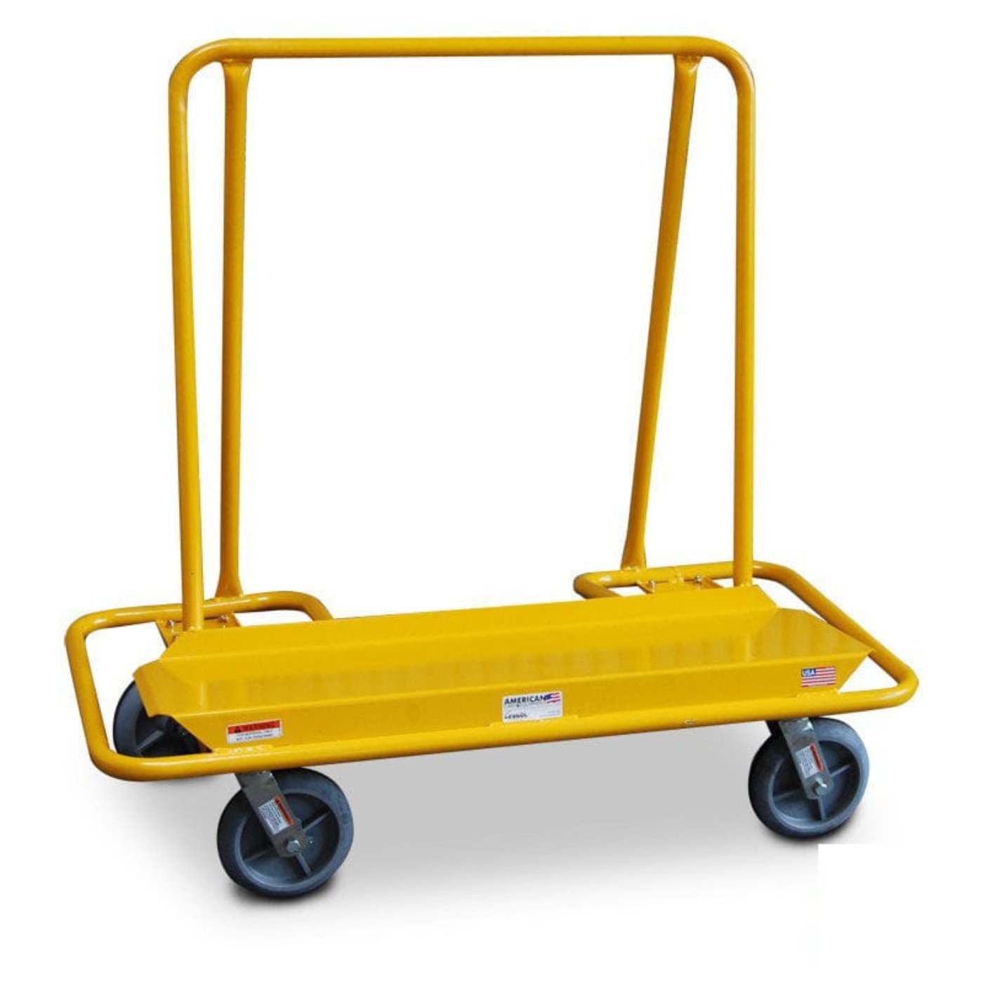 American Cart Drywall Cart – DWC-4 – With Offset Back and Caster Kit