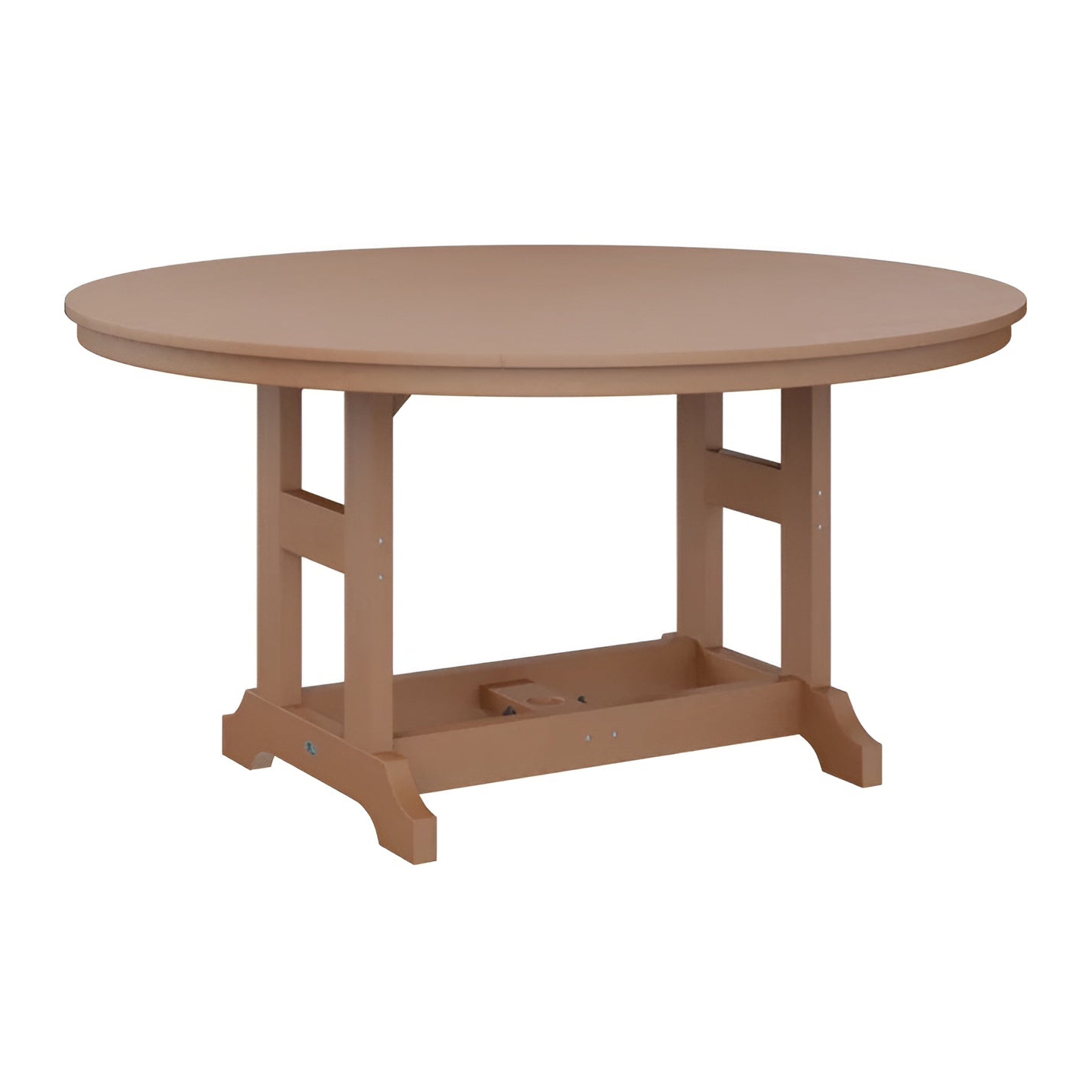 Berlin Gardens Harbor 60" Round Table - Counter Height - HRT0060CBK