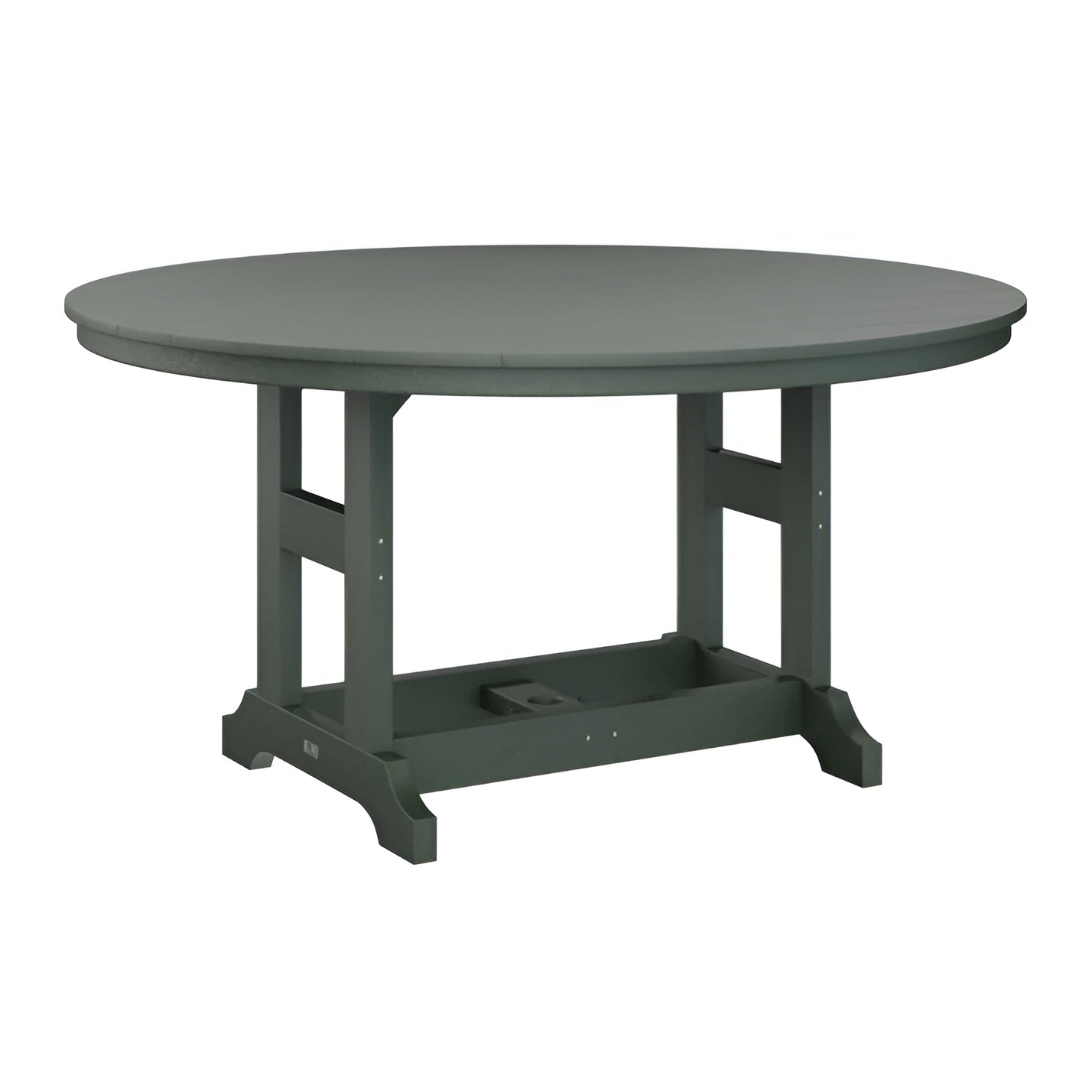 Berlin Gardens Harbor 60" Round Table - Counter Height - HRT0060CBK