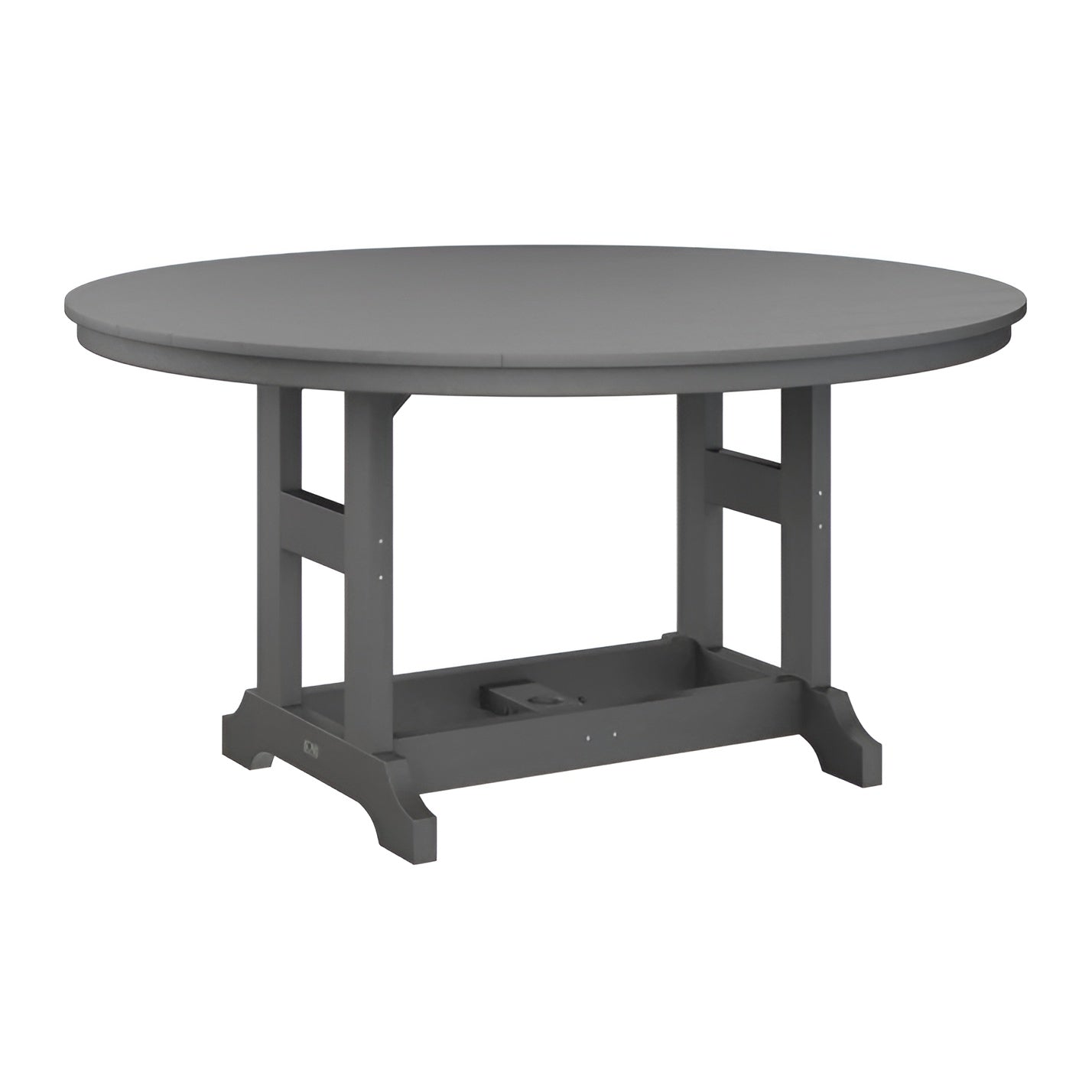 Berlin Gardens Harbor 60" Round Table - Counter Height - HRT0060CBK