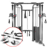 XMark Functional Trainer Cable Machine with Upgraded Accessory Package - XM-7626.1-UPGRADED - Backyard Provider