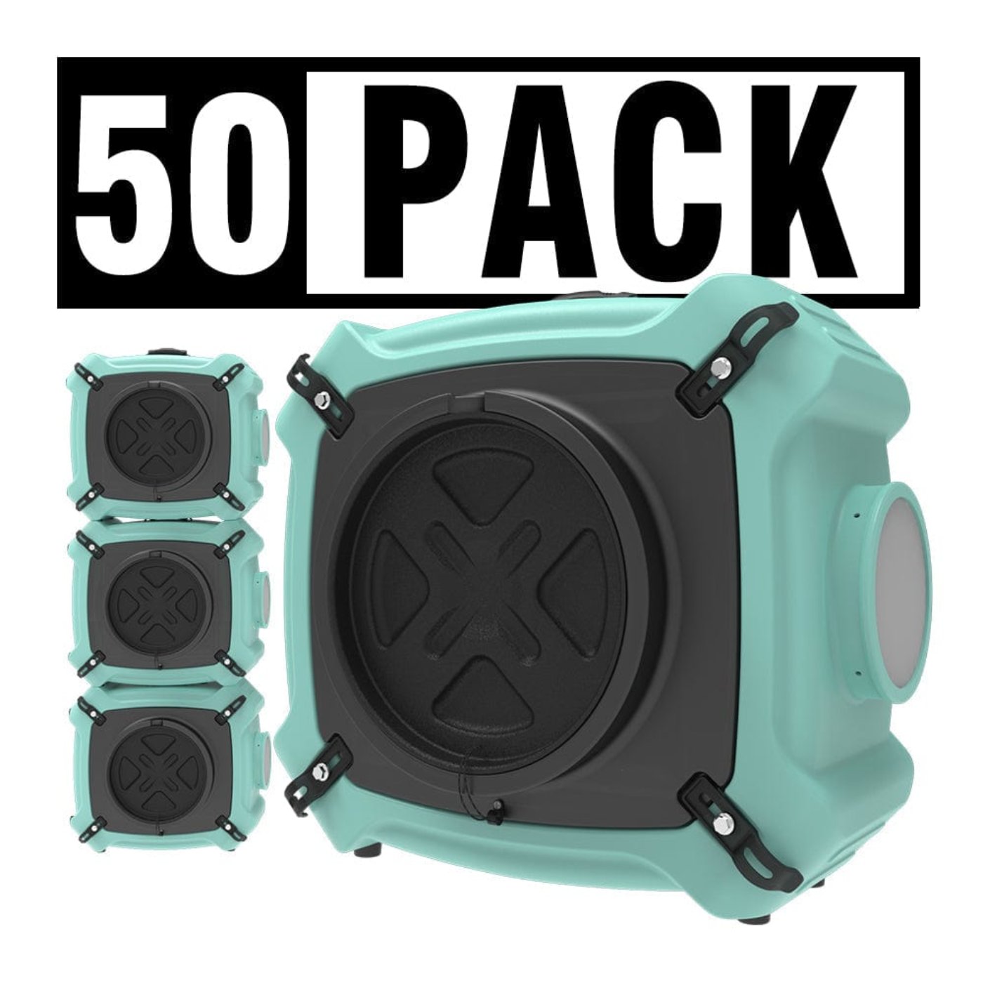 AlorAir PureAiro HEPA Max 770 Air Scrubber Wholesale Package - 5 pack HEPA770 Max green