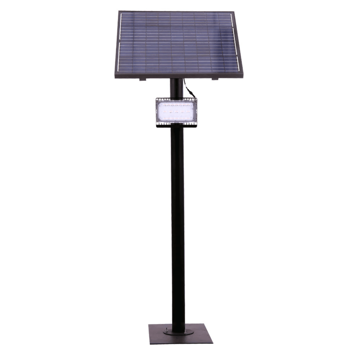 AVS Energy Solar LED Flood Light 15 Watt 2100 Lumens 5000K - AVS-BLK-15W