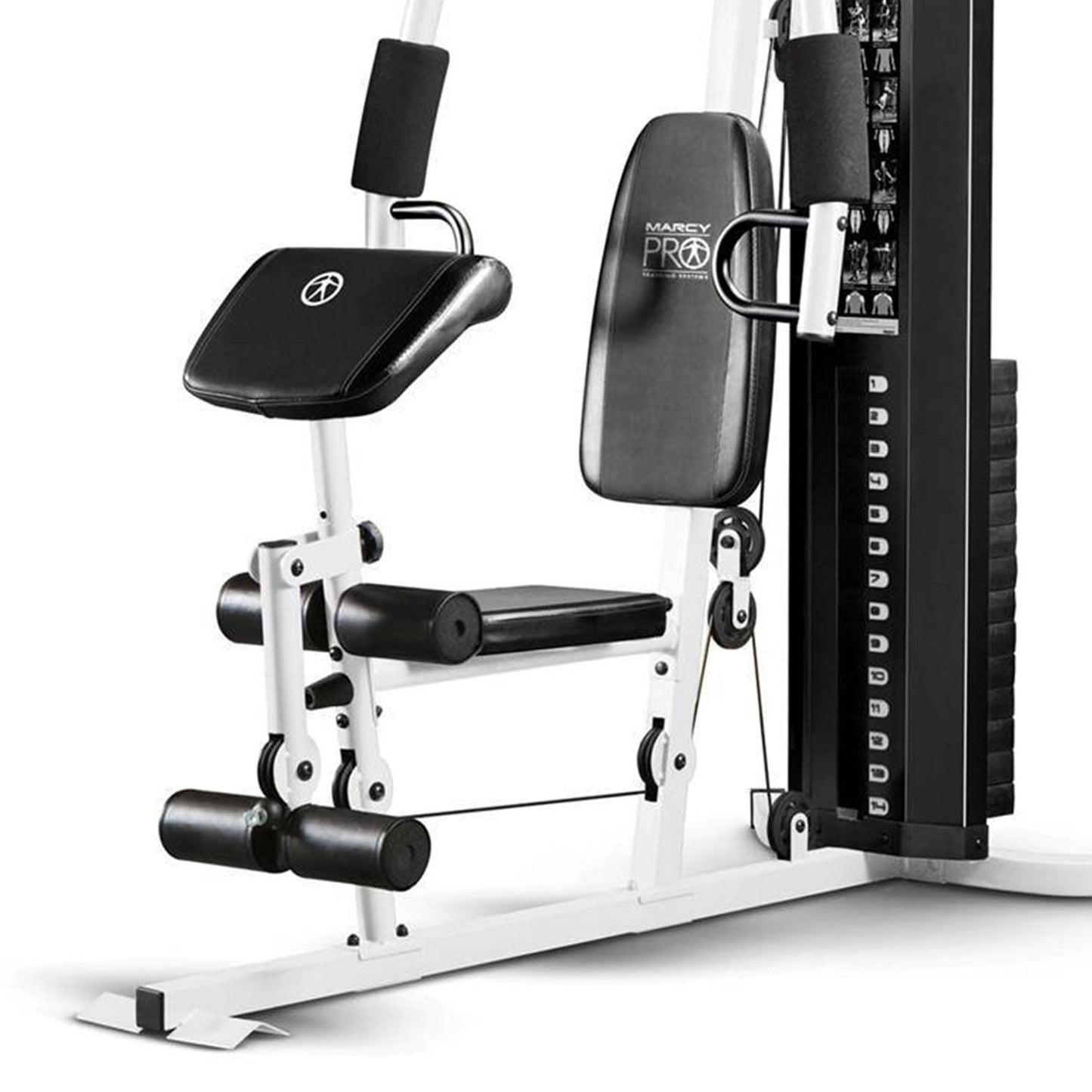 Marcy Dual-Functioning Upper Lower Body Fitness Workout 150-Pound (Open Box) - 166563