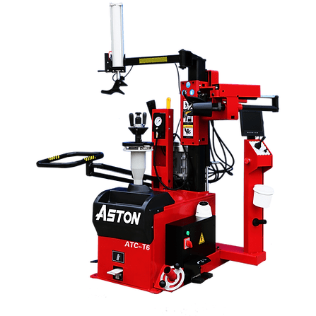 Aston Leverless Center Post Tire Changer Fully Automatic - ATC-T6 - Backyard Provider