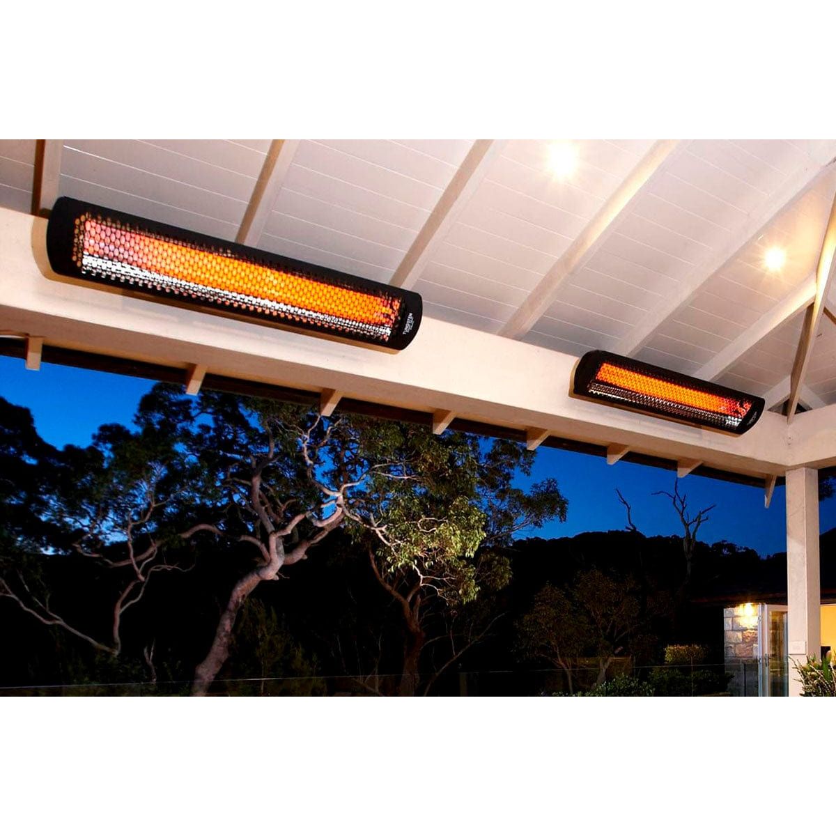 Bromic Tungsten Smart-Heat 4000 Watt Radiant Infrared Outdoor Electric Heater | Black - BH0420032