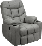 Costway Electric Massage Recliner with Power Lift 8-Point Massage and Lumbar Heat New - HW65587SL+