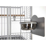 A&E 24''X22'' Triple Stack Bird Cage - 2422-3 Platinum