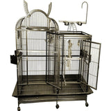 A&E 42"x26" Split Level House Bird Cage with Divider - PC-4226D