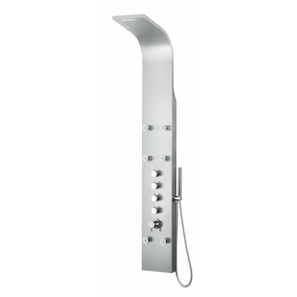 ALFI Stainless Steel Shower Panel with 6 Body Sprays ABSP40