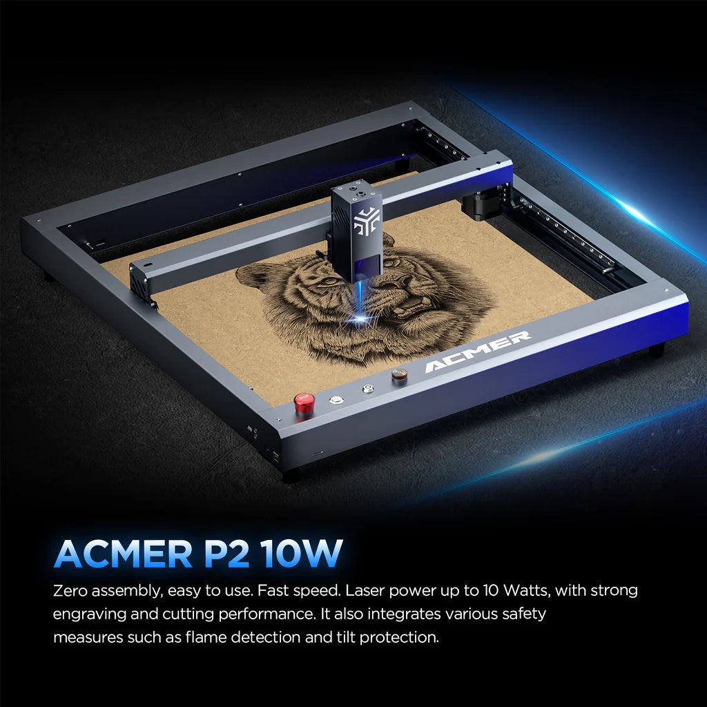 ACMER P2 20W Laser Engraver Cutting Machine