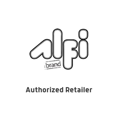 ALFI Rounded Floor Mounted Tub Filler with Handheld Shower Head - AB2534