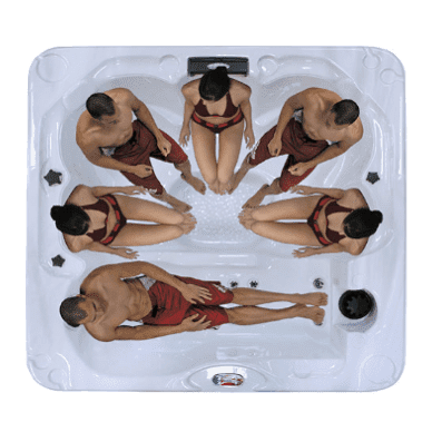 American Spa AM730LS-1 6 Person