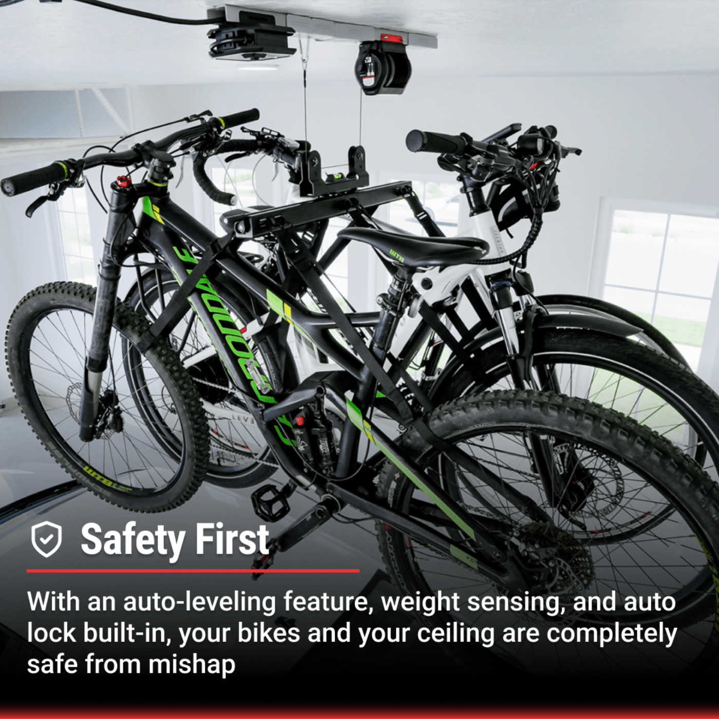 Garage Smart Multi-Bike Lifter