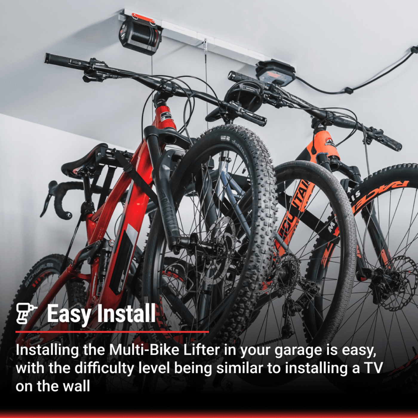 Garage Smart Multi-Bike Lifter