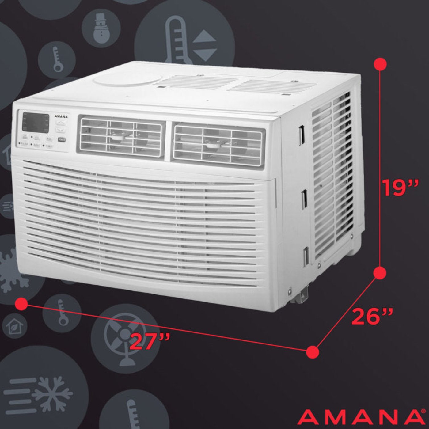 Amana Window/Wall Air Conditioners | AMAP242CW
