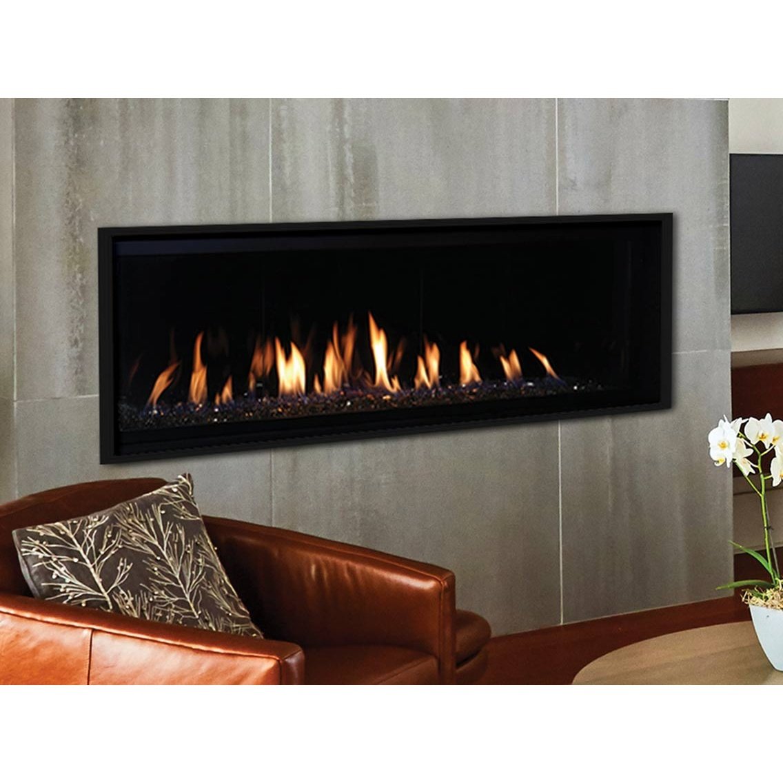 Astria Allume Linear Contemporary Direct Vent Gas Fireplace - Allume84ten