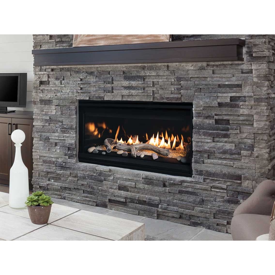 Astria Compass Dlx Contemporary Direct Vent Gas Fireplace - COMPASSDLX