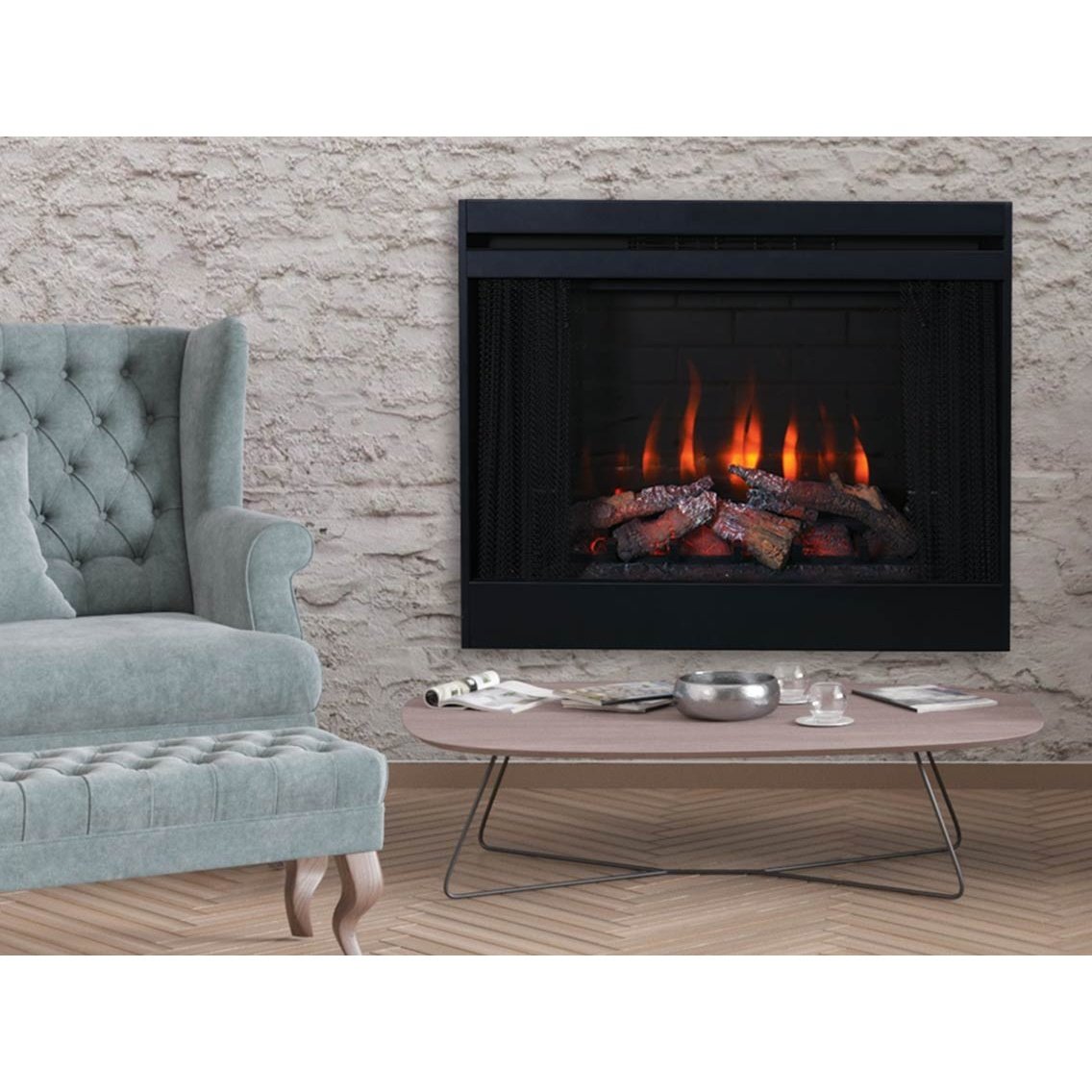 Astria Capella Series Traditional Electric Fireplace - A-Mpe-33-N