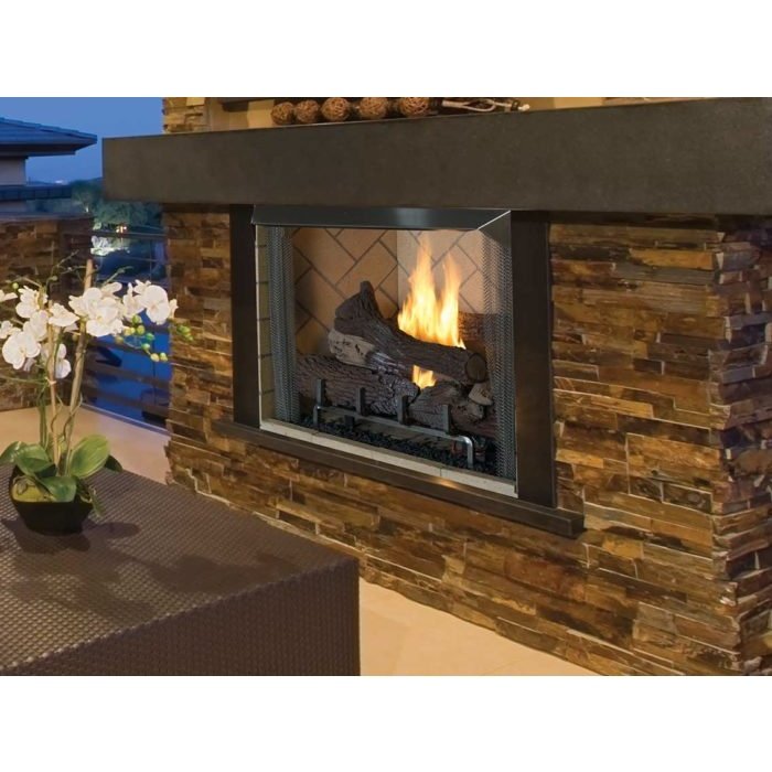 Astria Venetian Outdoor Vent-Free Gas Fireplace Firebox Only