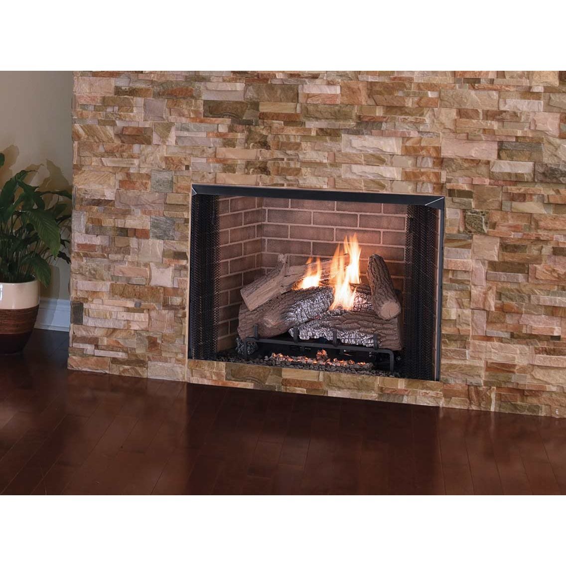 Astria Orion Vent-Free Gas Fireplace with Firebox - 36zp2