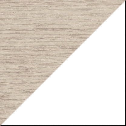 LuxCraft 4' x 6' Rectangular Table - Bar Height - P46RT-BHCHB, Birch/White