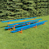 3 Row 15' Outdoor Standard Aluminum Bleacher - NB-0315ASTD