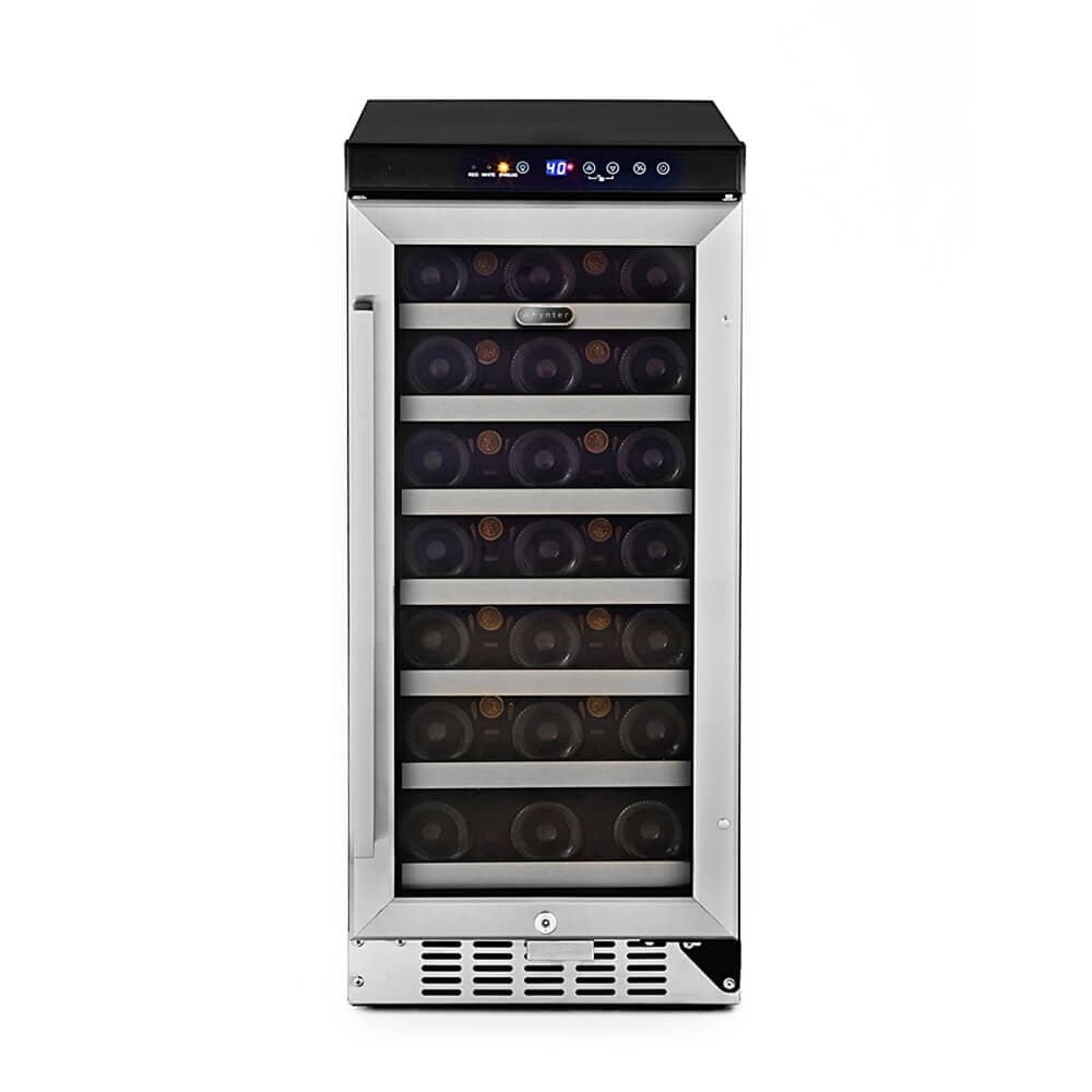 Whynter 33 Bottle Compressor Built-In Wine Refrigerator BWR-33SD