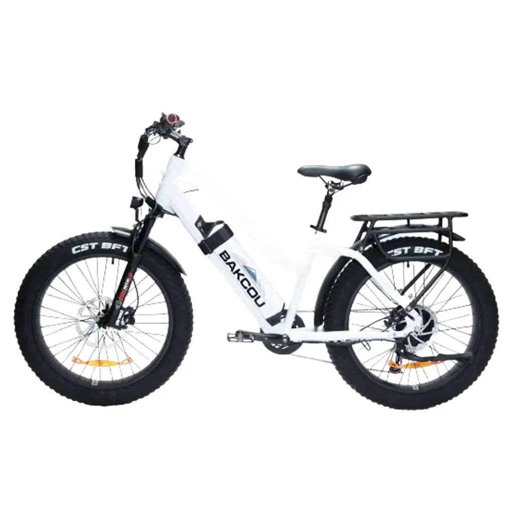 Bakcou Flatlander Step through ST 24" 750W 48V Fat Tire Electric Hunting Bike