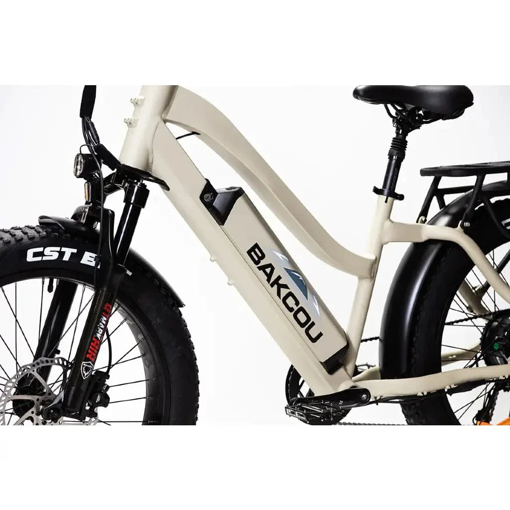 Bakcou Flatlander Step through ST 24" 750W 48V Fat Tire Electric Hunting Bike