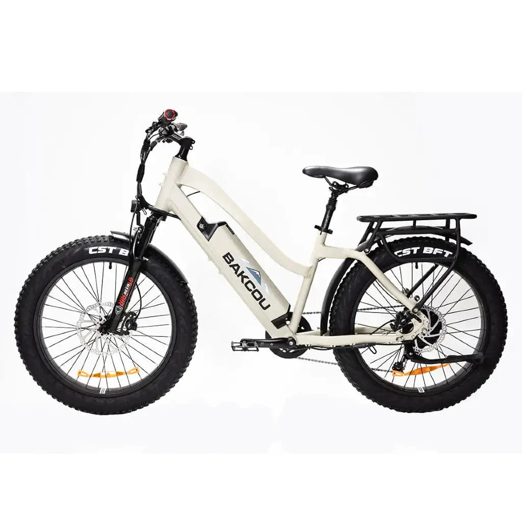 Bakcou Flatlander Step through ST 24" 750W 48V Fat Tire Electric Hunting Bike